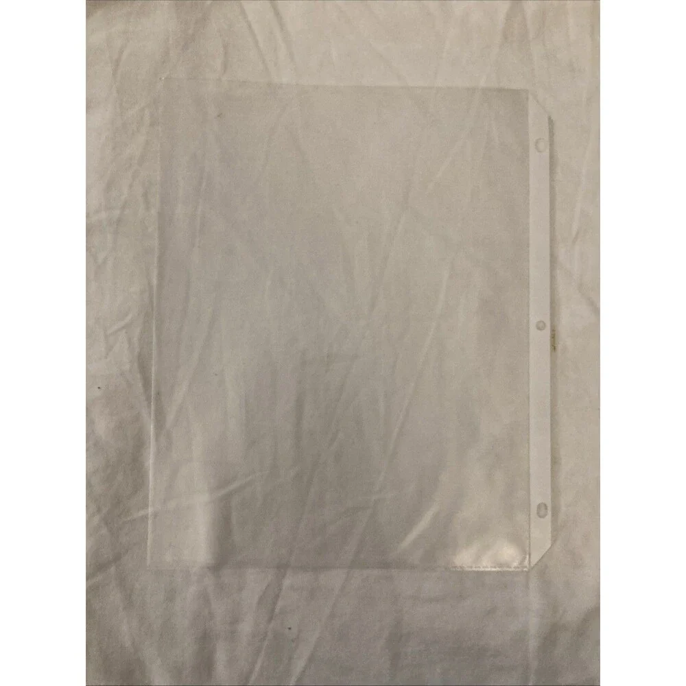C-Line #62027 Sheet Protector (For 11.5” x 8.5” Paper) | 1 Count Only
